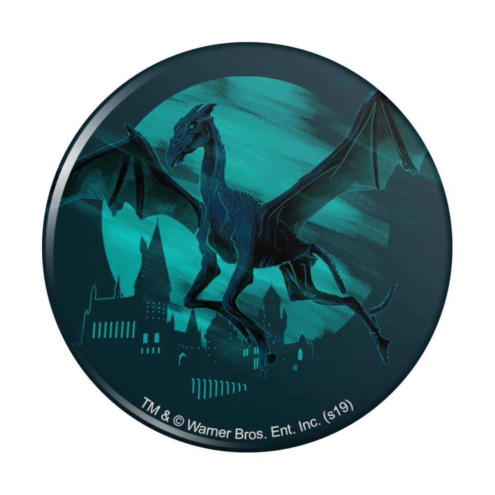 Harry Potter Thestral Refrigerator Magnet - Decorative Fridge Button for Kitchen, Locker & Office - Perfect for Harry Potter Fans & Collectible Gifts