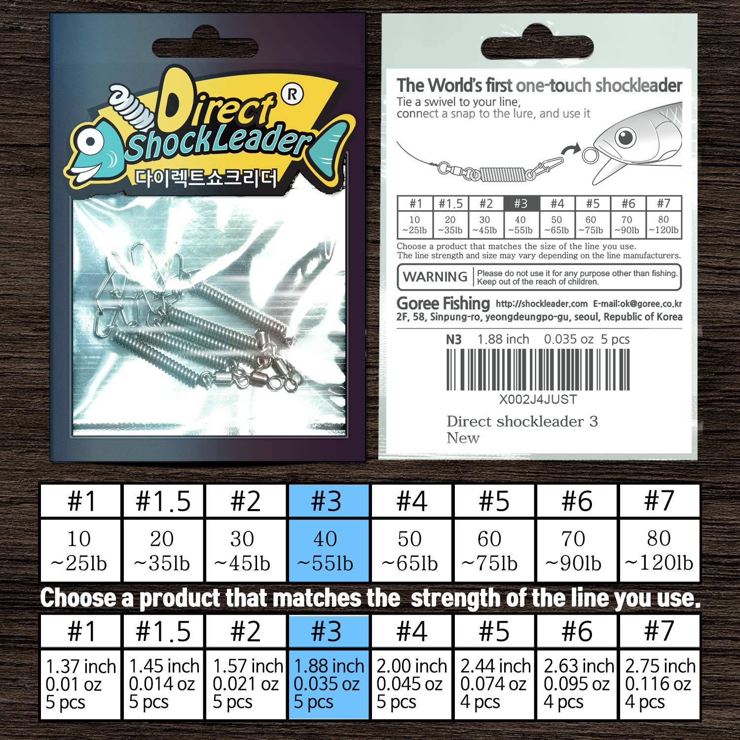 Premium Monofilament Shock Leader Fishing Line - No Need for Additional Leader - Saltwater & Freshwater Fishing Tackle - Ideal for Bass, Seabass, Tuna, Kingfish, GT, Pike - Perfect for Lure Fishing & Offshore Angling