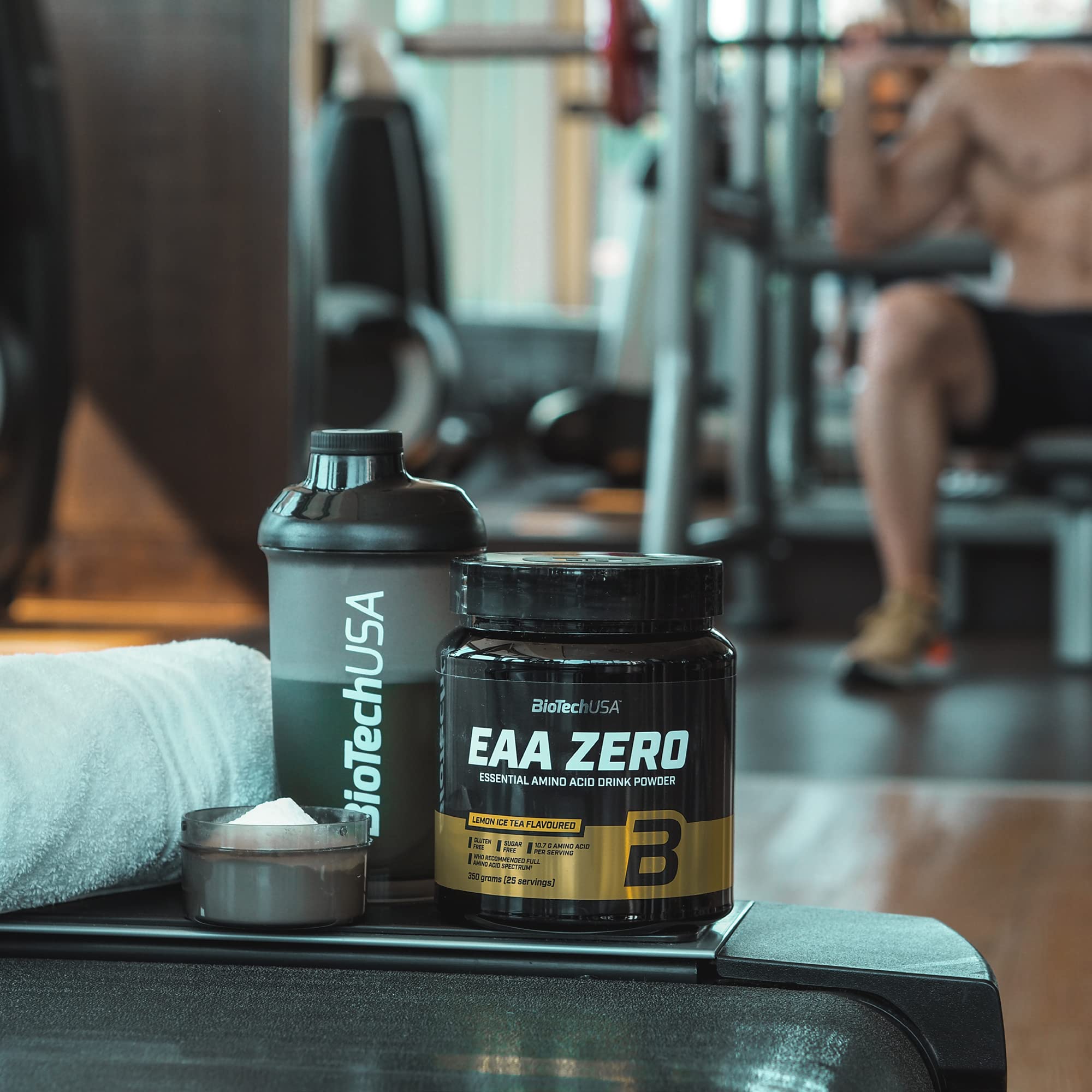 BioTechUSA EAA Zero - Blue Grape Flavor 350g | Essential Amino Acid Supplement for Athletes & Fitness Enthusiasts | Pre & Post Workout Recovery