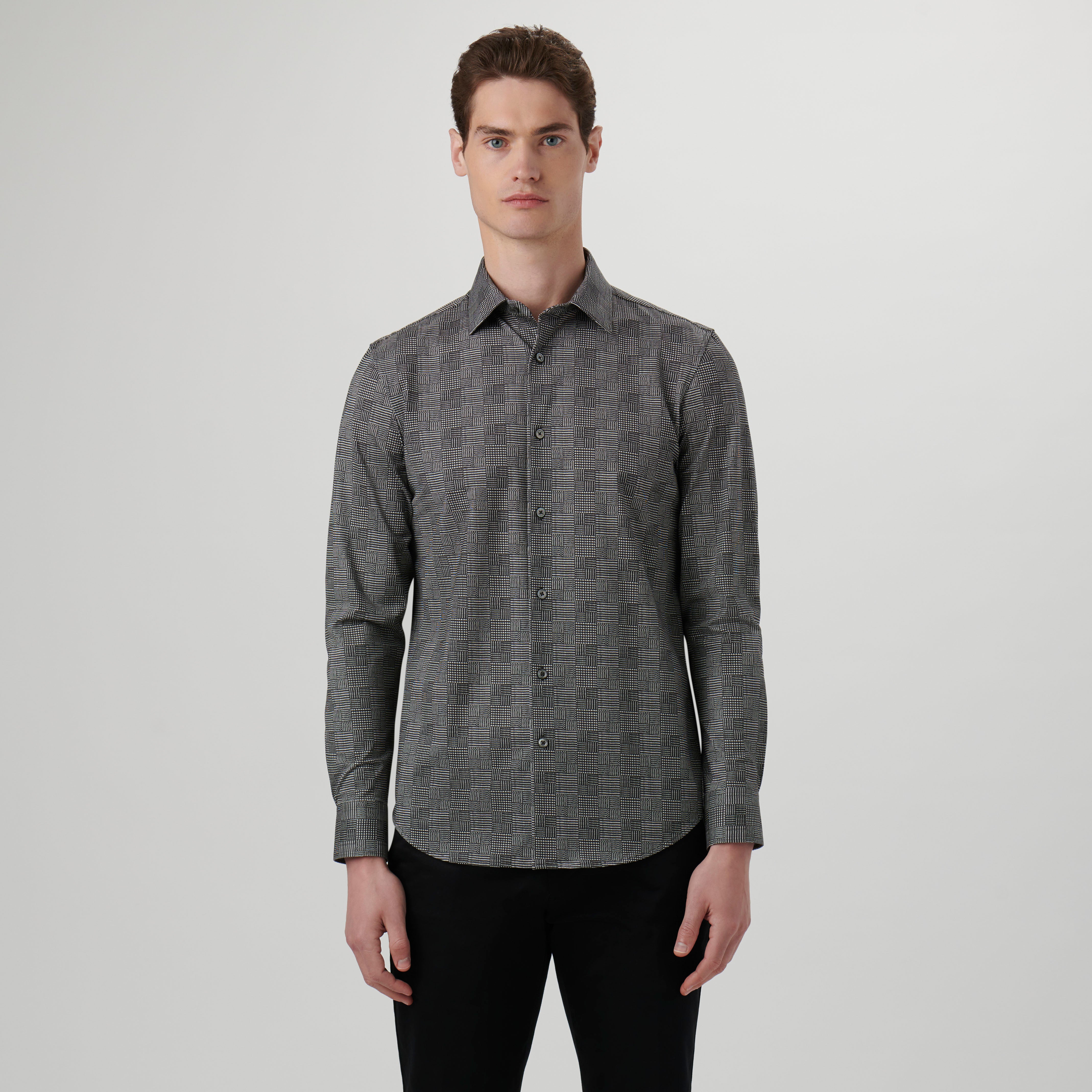 James Dupplin Check OoohCotton Shirt - Premium Cotton Plaid Button Down for Men | Casual & Business Wear | Office, Date Night & Outdoor Activities