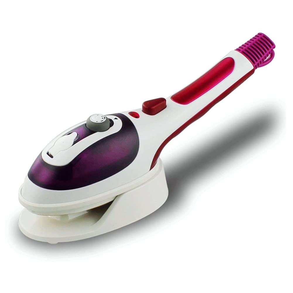 UOZACCY 5-in-1 Adjustable Handheld Clothes Steamer - Portable Garment Wrinkle Remover & Fabric Steam Cleaner with Fast Heat-up Function | Perfect for Home, Travel, Office & Wedding Dress Care (Color: A)
