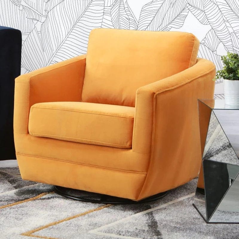 Second Story Home Gogh Swivel Glider Recliner Chair - Modern Swiveling Rocking Chair for Nursery, Living Room & Bedroom - Perfect for Breastfeeding, Relaxing & Reading