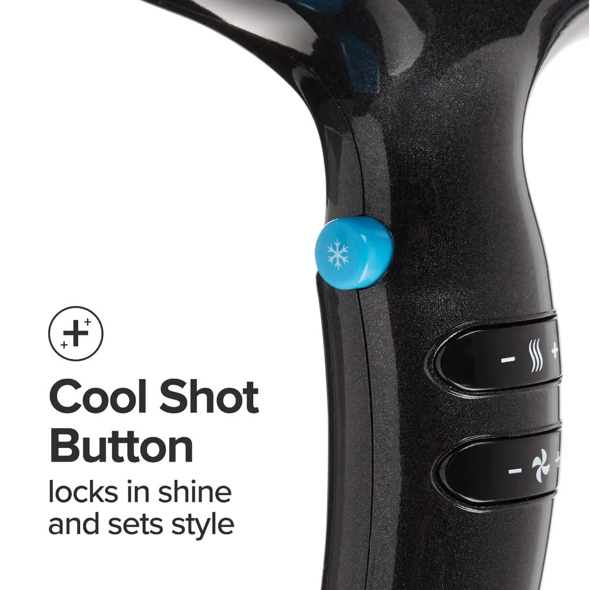 Paul Mitchell Express Ion Dry Hair Dryer - Digital Ionic Blow Dryer with Multiple Heat & Speed Settings for Salon-Quality Styling - Perfect for Home Use, Travel & Professional Salons