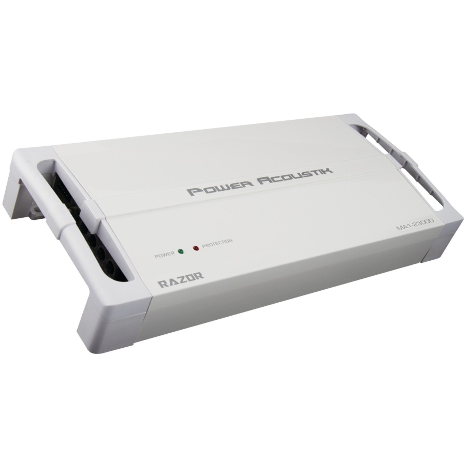 Power Acoustik MA1-2300D 2300W Class D Monoblock Marine Amplifier - High Power Car Audio Amp for Boats, Cars & Trucks | Waterproof & Durable for Outdoor Use