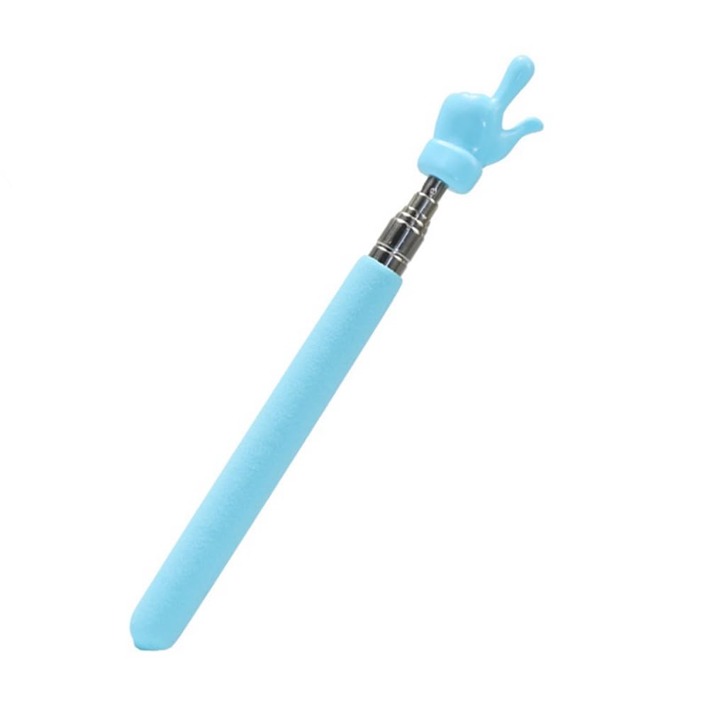Retractable Teacher Pointer Stick for Classroom - Blue (1 PCS) - Perfect for Elementary & Kindergarten Teaching