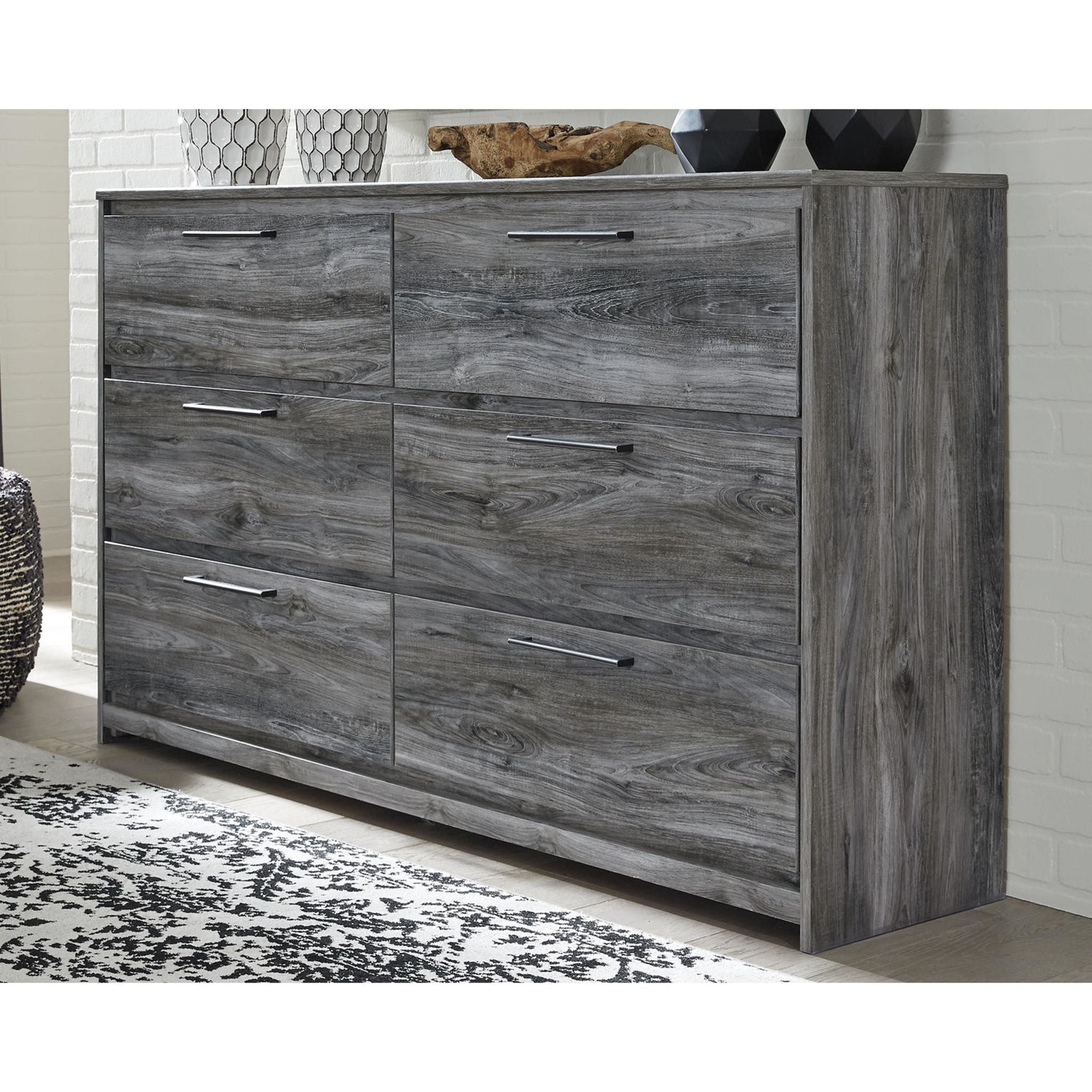 Baystorm Dresser - Modern Gray Chest of Drawers for Bedroom, Living Room & Office Storage | Stylish & Functional Furniture Organizer