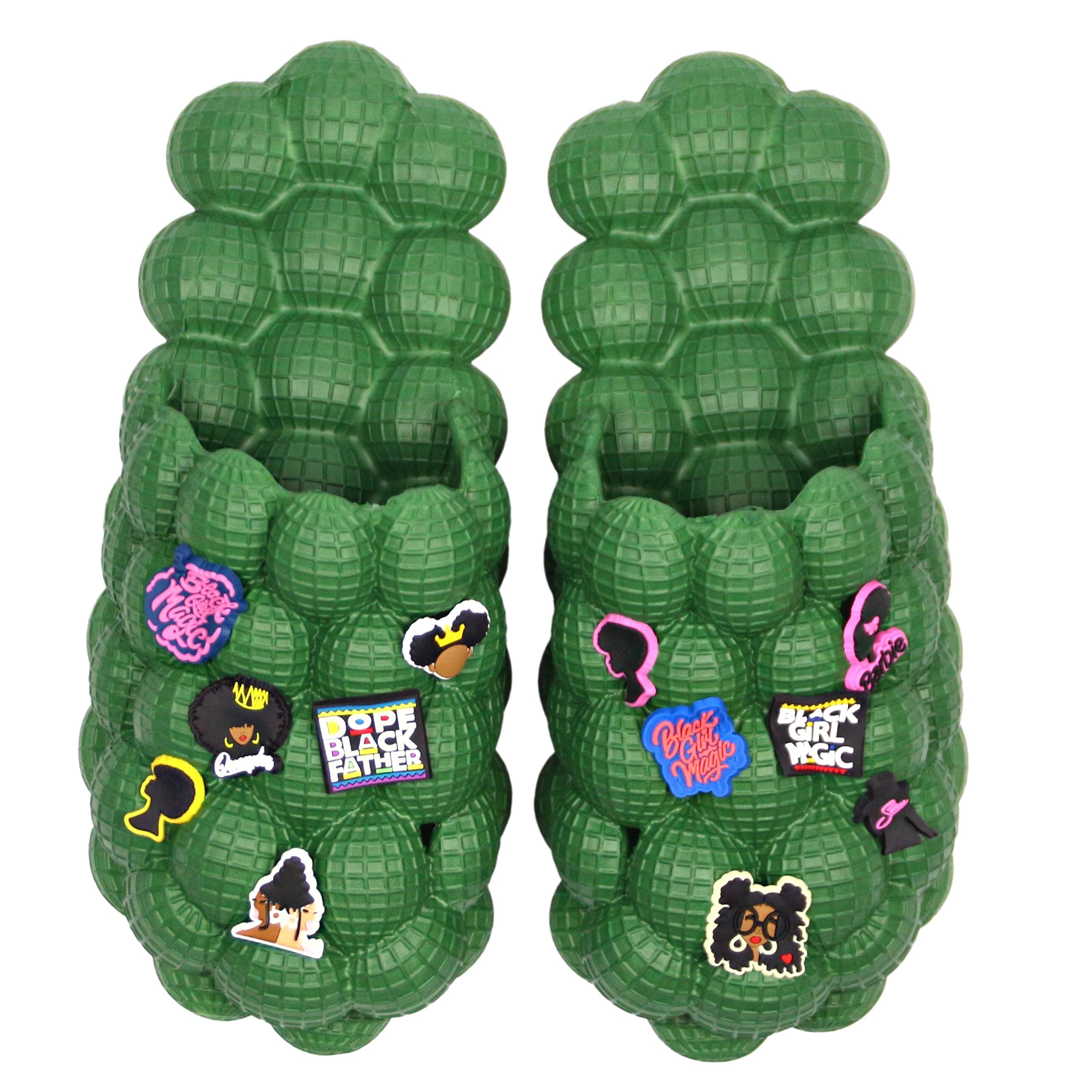 LEPHYON Bubble Slides for Women & Men - Soft EVA Massage Slippers with Anti-Slip Sole | Comfortable Pillow Sandals for Home, Beach & Pool | Funny Unisex Bubble Slippers for Relaxation & Spa