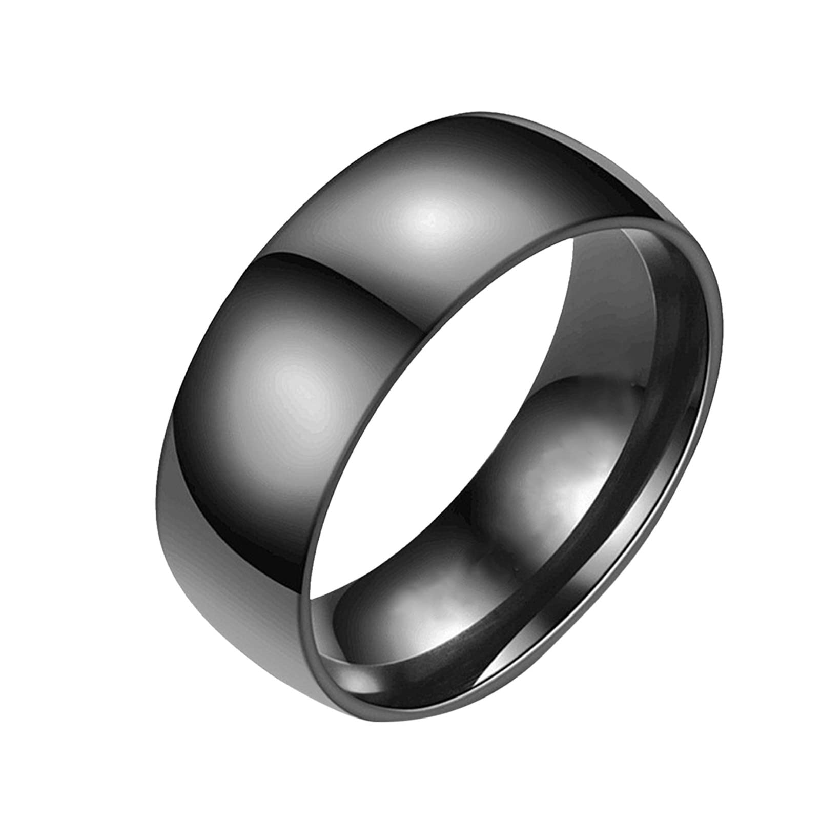 Steel Dragon Couple Rings - Titanium Alloy Fashion Jewelry for Gifts