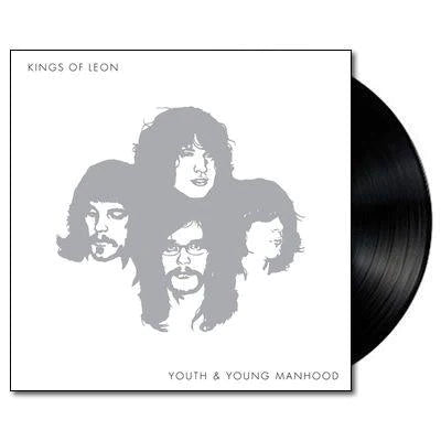 Kings of Leon Youth and Young Manhood Vinyl LP Record - Limited Edition Rock Music Album for Collectors & Music Lovers, Perfect for Home Listening & Gift Giving