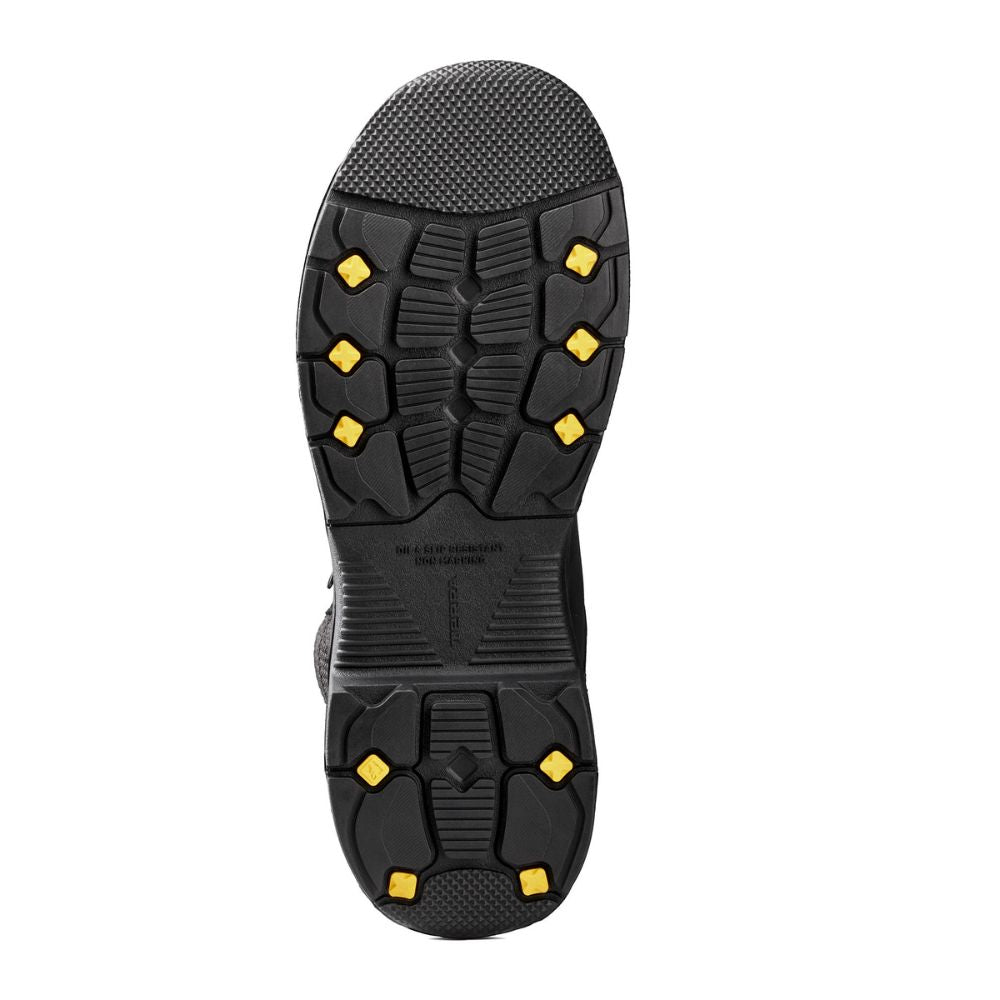 **Terra Carbine Men's 6-Inch Waterproof Composite Toe Work Boots TR0A8395BLK - Black Safety Shoes for Construction, Warehouse & Outdoor Work**