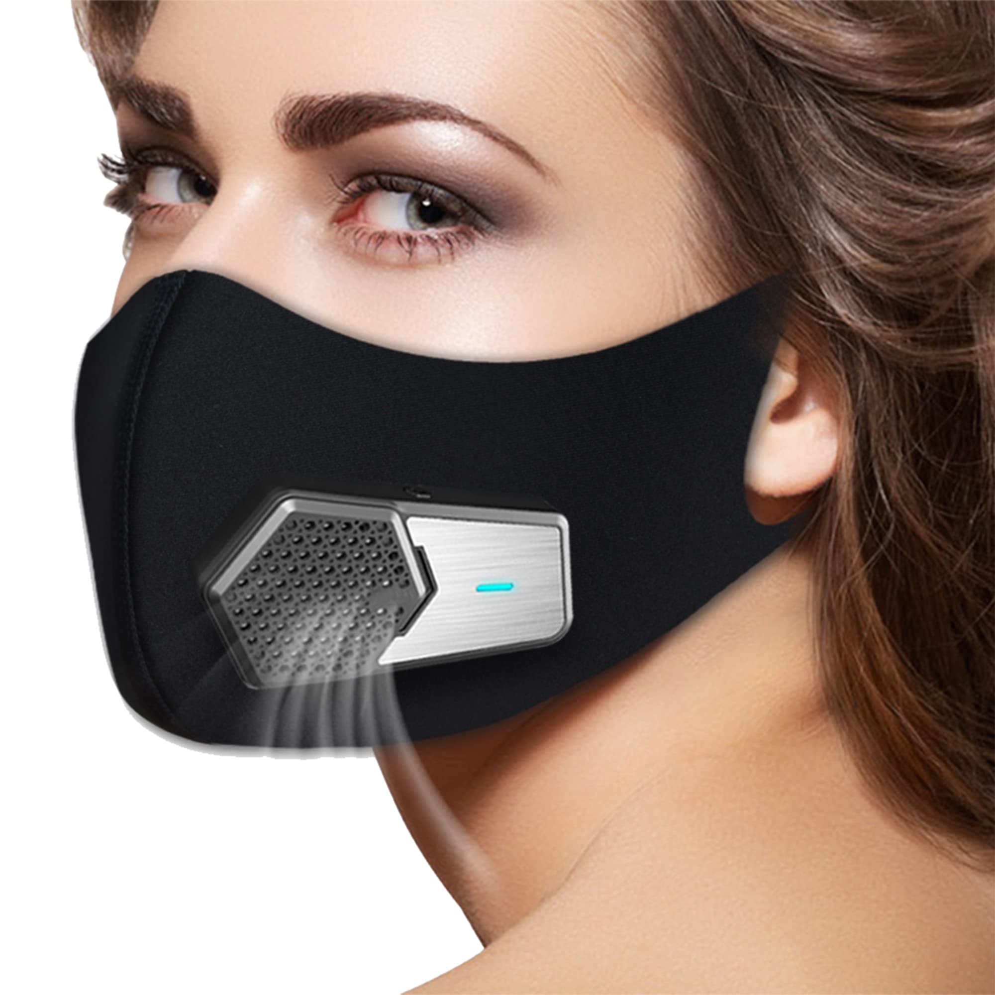 Portable Mini Air Purifier for Sports & Outdoor Activities - Wearable Personal Air Purifier for Running, Cycling, Hiking & Travel - Breathe Clean Air Anywhere