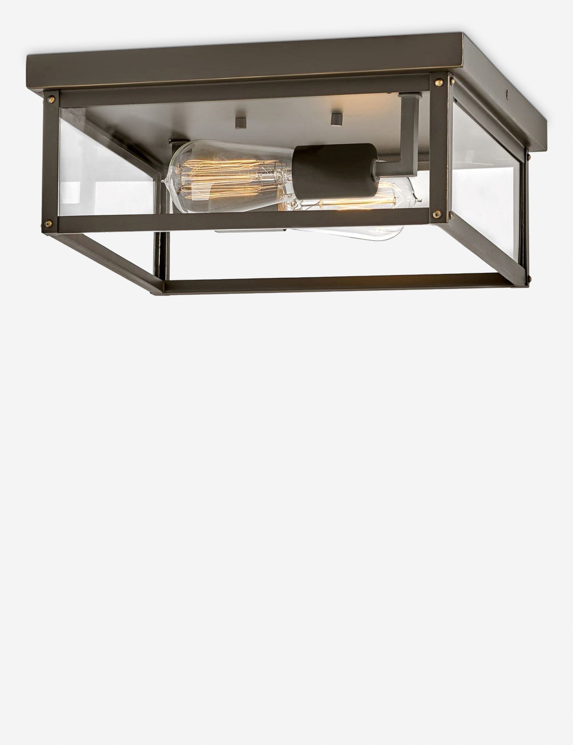 Fraser Flush Mount Ceiling Light Fixture - Modern LED Lighting for Bedroom, Kitchen, Hallway & Bathroom - Energy Efficient Indoor Ceiling Lamp with Dimmable Brightness