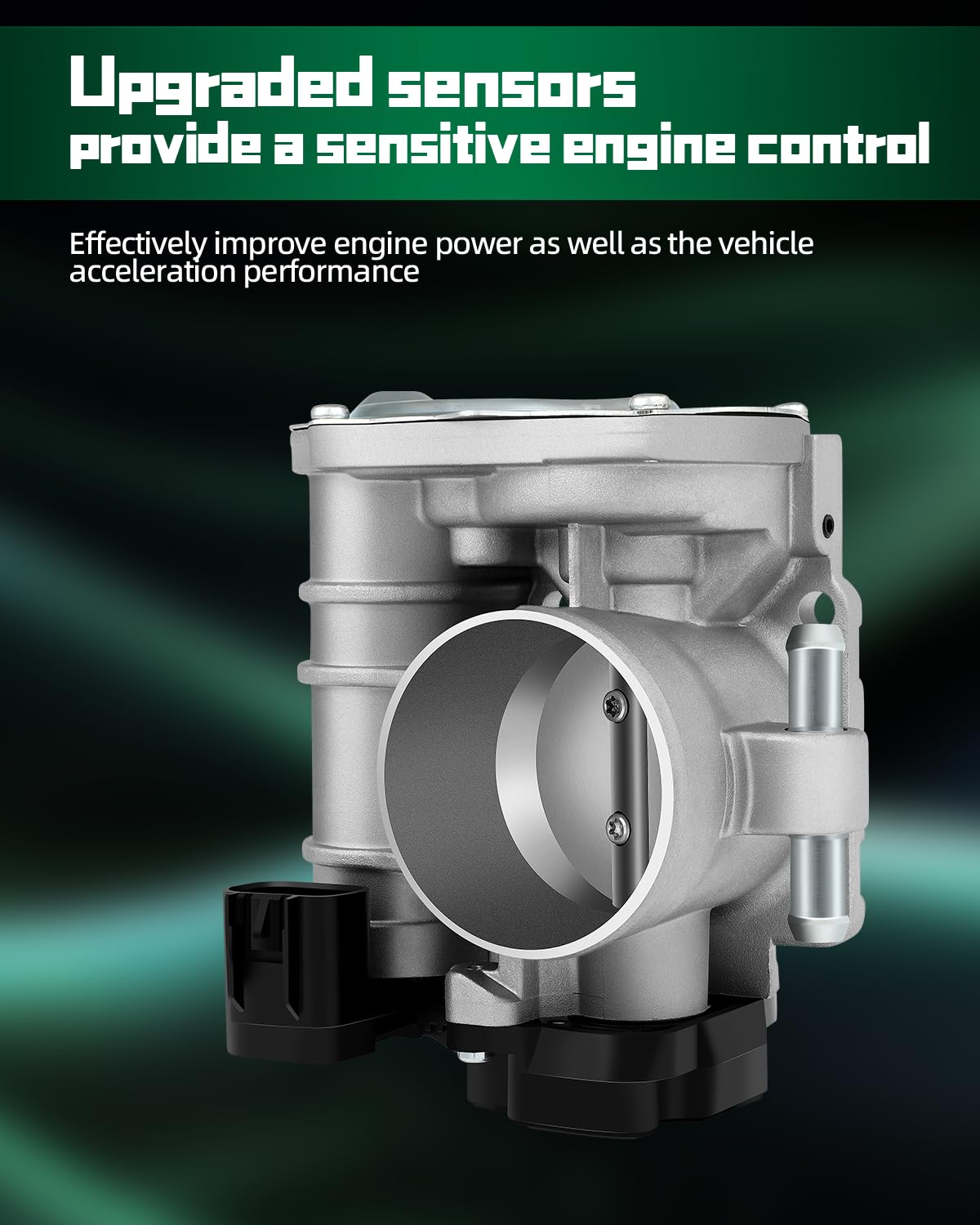 SCITOO Electric Throttle Body for Suzuki Forenza - Replacement for 673049, 25368821, 96417730 - Perfect for Engine Performance & Fuel Efficiency Improvement