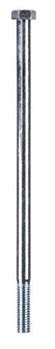 0.375 x 8 Inch Zinc Plated Hex Head Bolt Grade 8 - Heavy Duty Construction Fasteners for Machinery, Automotive & Industrial Applications