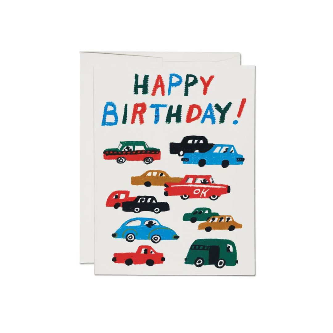 Happy Birthday Traffic Card - Personalized Greeting Card for Birthday Wishes | Perfect for Parties, Celebrations & Special Occasions