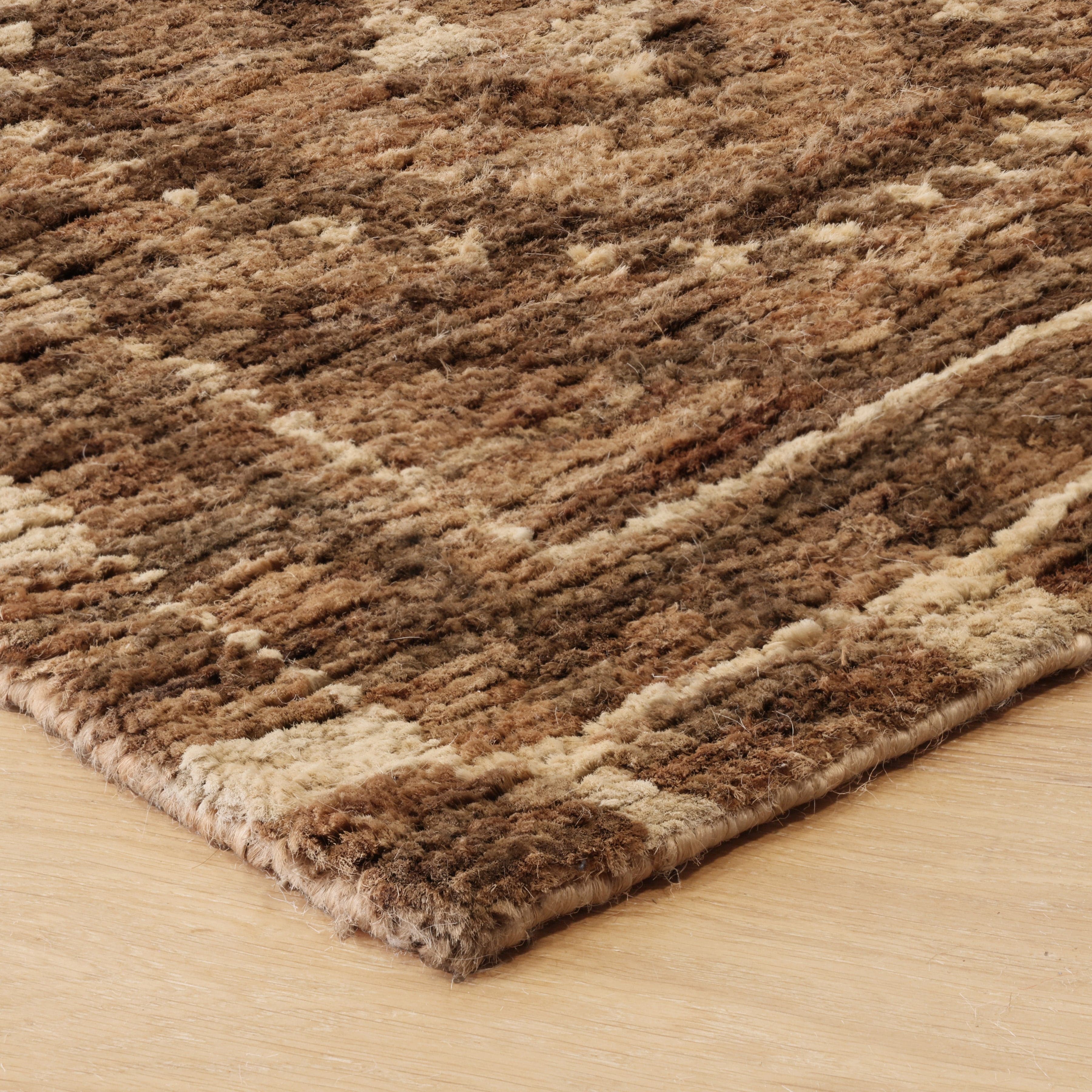 Eco-Friendly Ila Jute Area Rug - Natural Handwoven Floor Mat for Living Room, Bedroom & Dining Area - Sustainable Home Decor