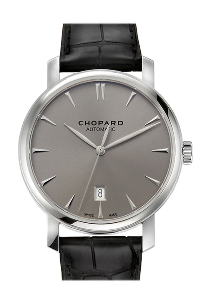 Chopard Classic 33.5mm 18K White Gold Ladies Watch 161278-1004 | Luxury Women's Watch for Formal Events & Special Occasions