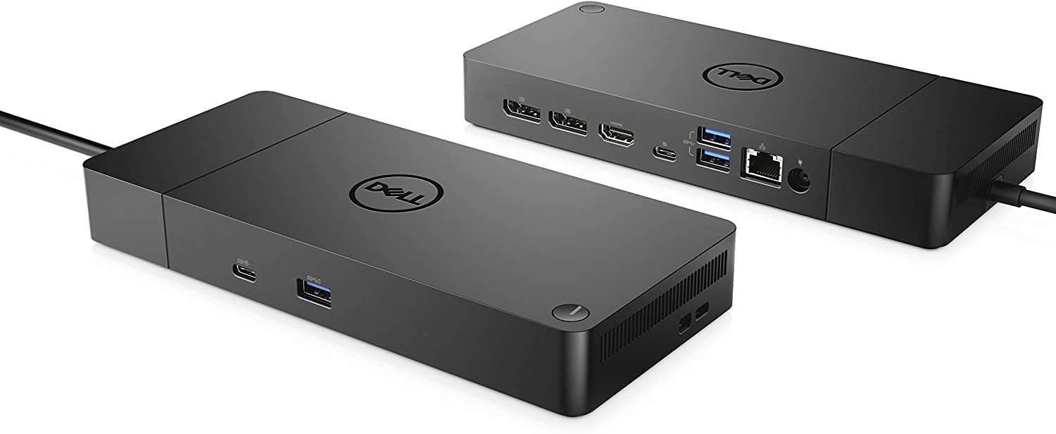 Refurbished Dell WD19S 130W USB-C Docking Station with PowerShare, HDMI 2.0b, Dual DisplayPort 1.4, USB-C Display & Gigabit Ethernet - Perfect for Home Office & Multi-Monitor Workstations