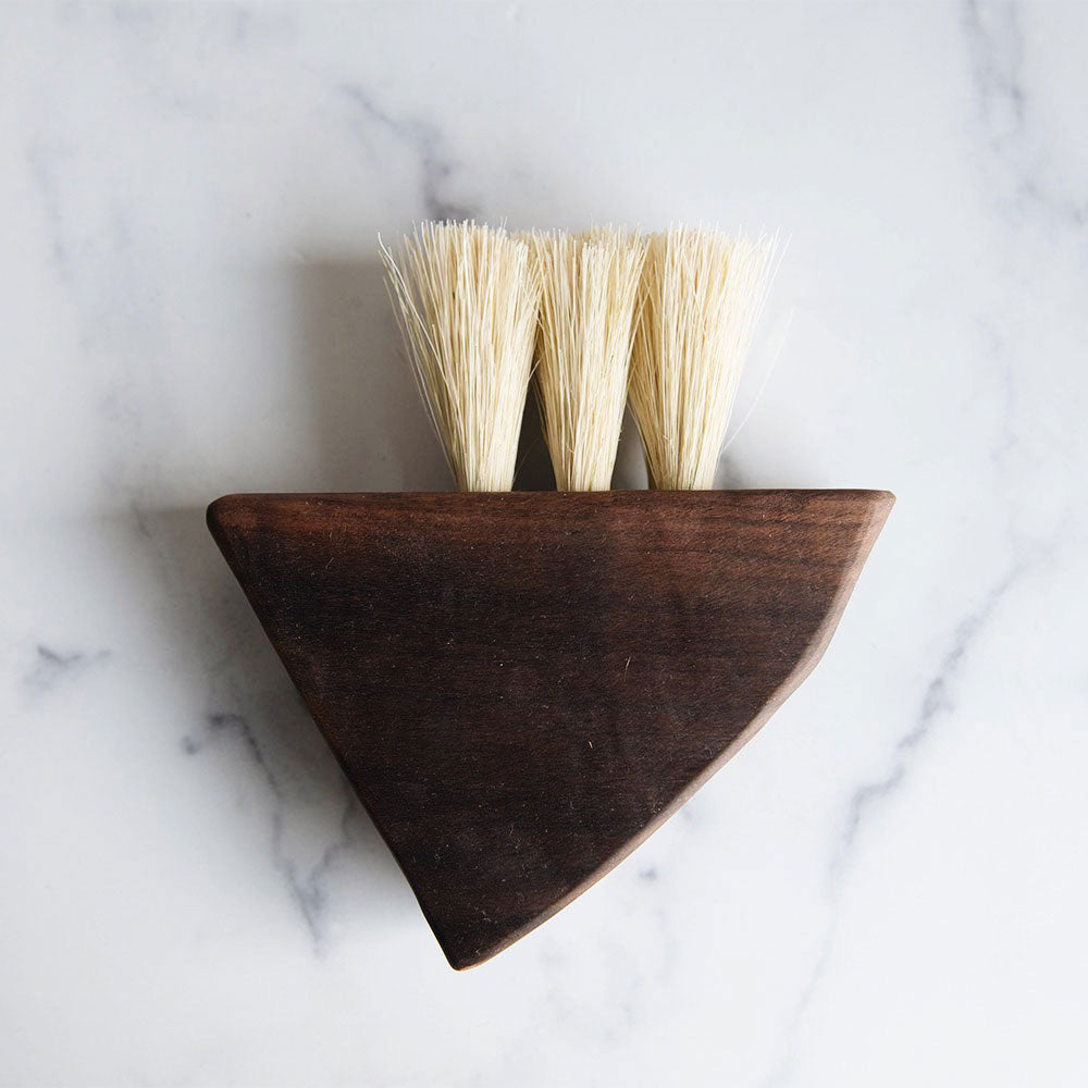 Premium Large Wooden Counter Brush - Heavy Duty Kitchen Cleaning Tool for Countertops, Tables & Floors - Natural Wood Handle & Durable Bristles - Model MT0993 - Ideal for Home, Restaurant & Commercial Use