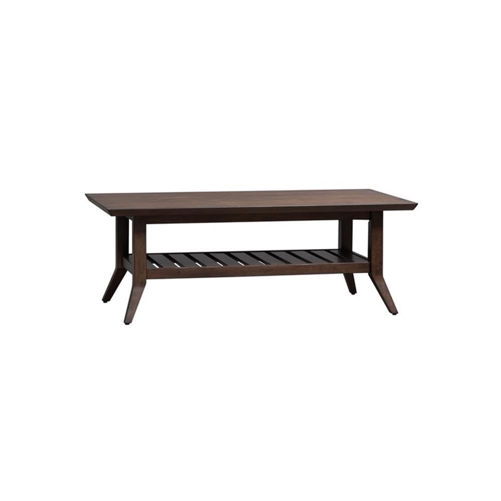 Liberty Furniture Ventura BLVD Rectangular Coffee Table - Modern Living Room Centerpiece for Home Decor & Entertainment Spaces