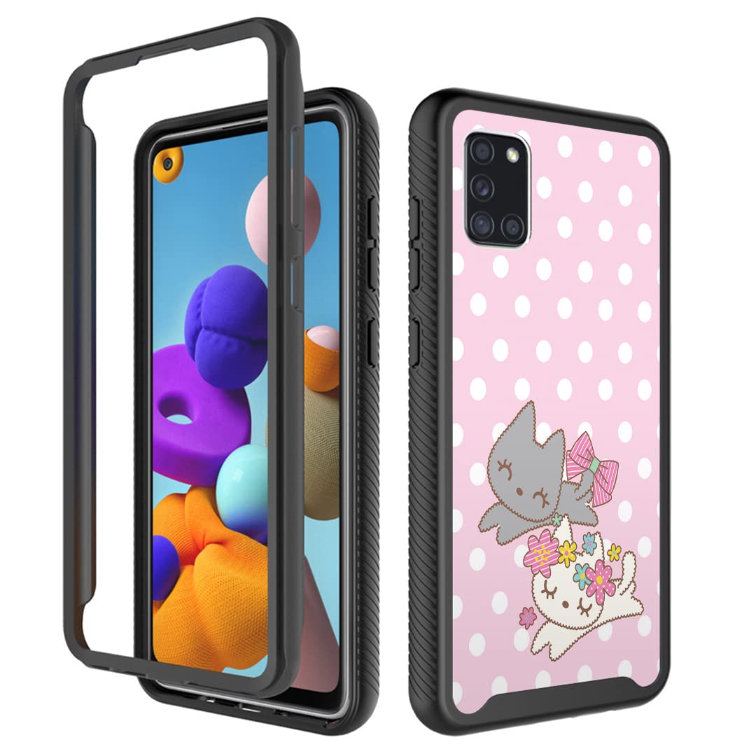 Shockproof Galaxy A71 5G Case - Cute Kitty Design for Women & Girls | Durable Protection for Everyday Use
