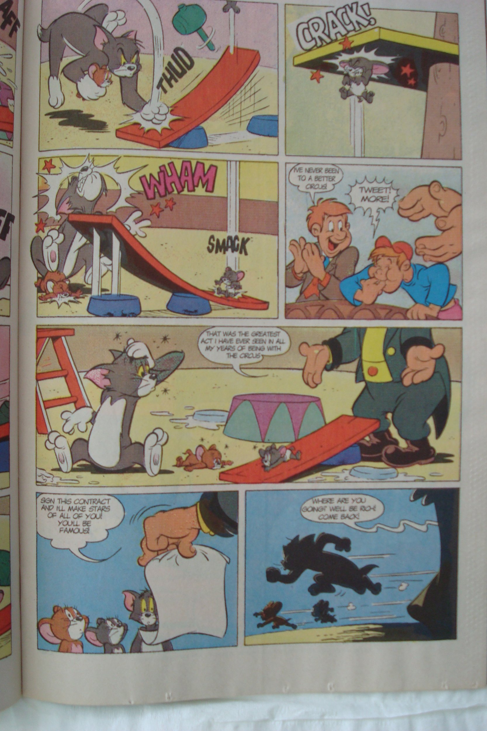 Tom & Jerry (Harvey Classics) #2 - November 1991 Comic Book Featuring Stories & Art by Carl Barks - Vintage Collectible for Comic Enthusiasts & Animation Fans