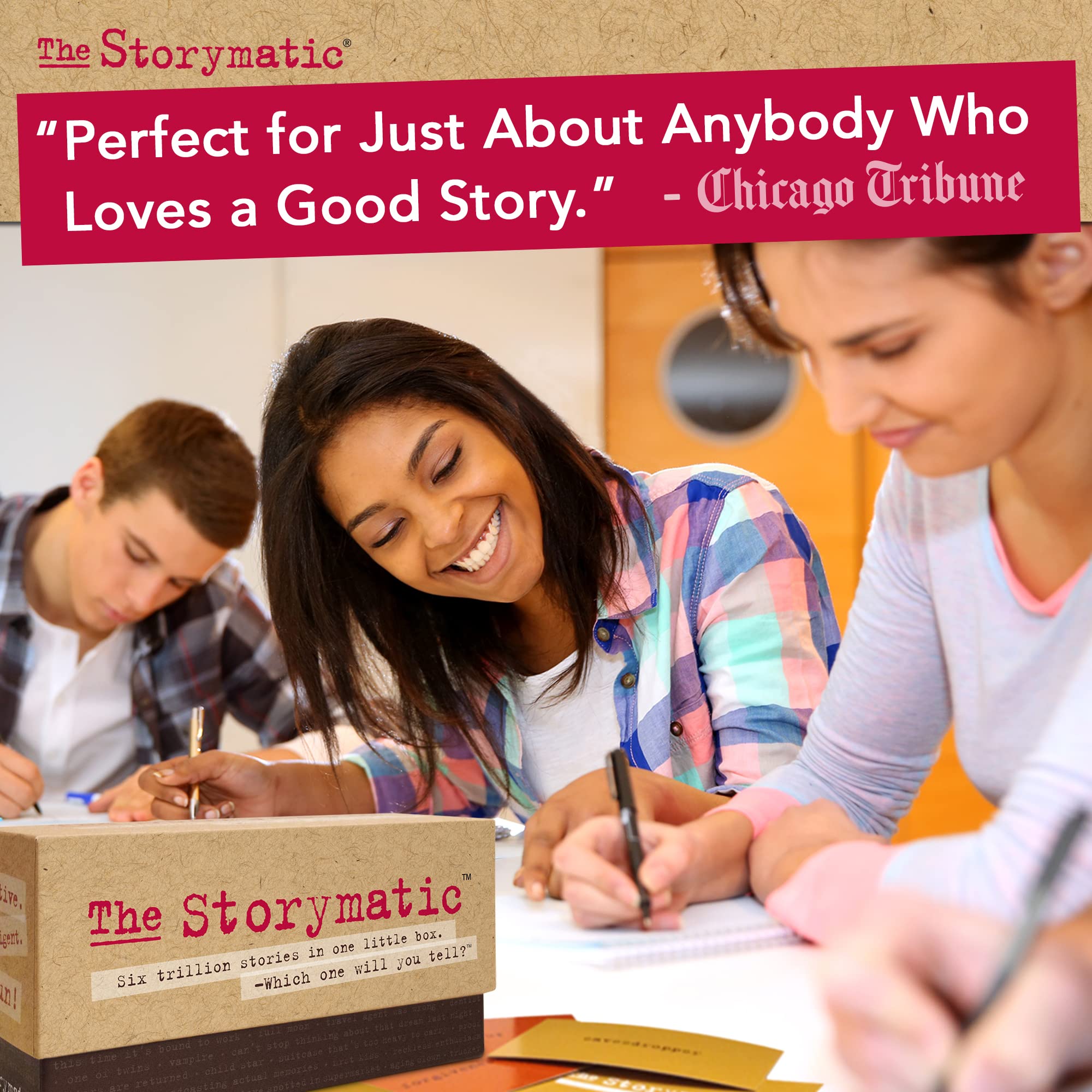 Classic Creative Writing Prompts & Story Games – Storyteller Cards for Teachers – Enhance Classroom Activities & Creative Writing Skills