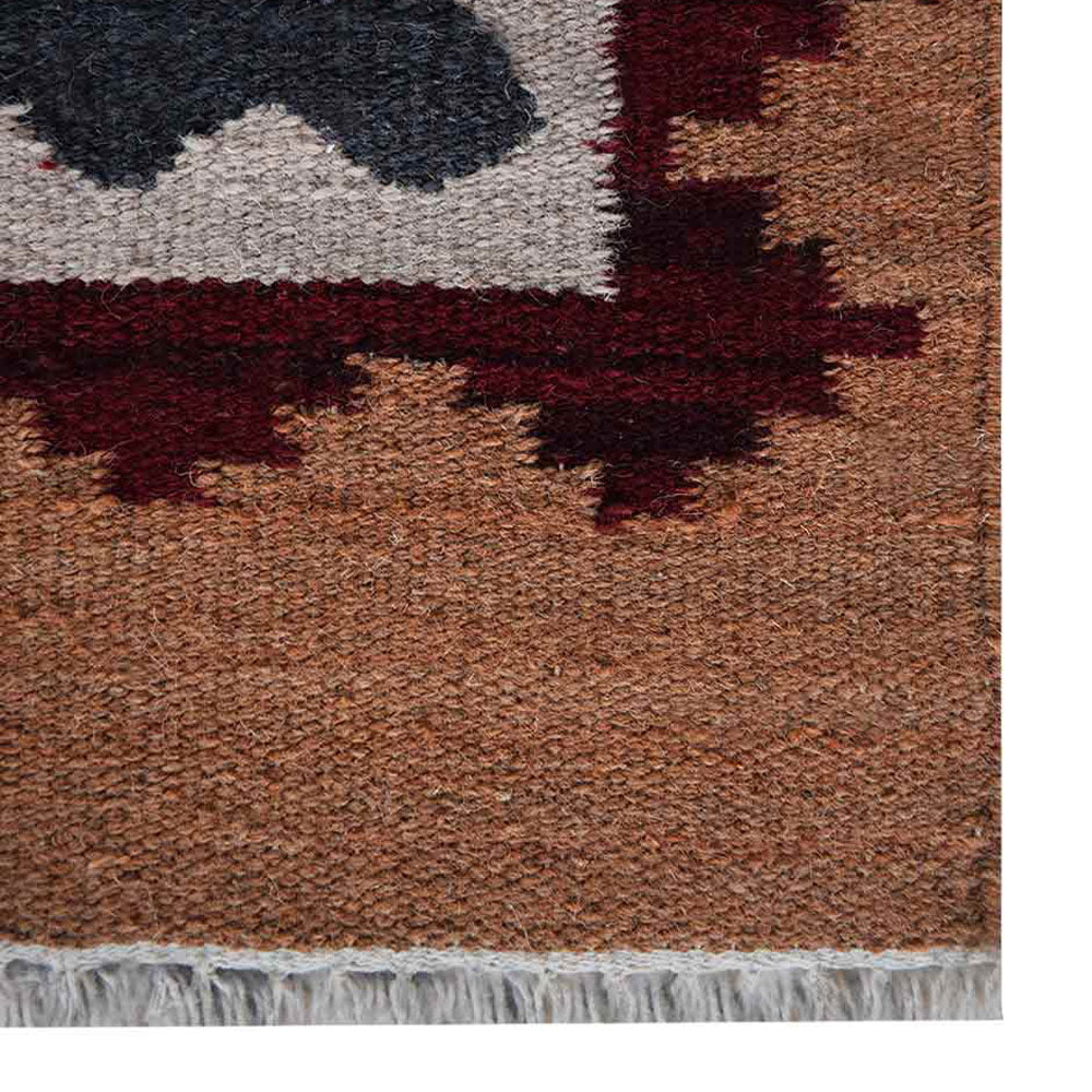 Hand Woven Bohemian Area Rug - Soft & Durable for Living Room, Bedroom, or Nursery Decor | Eco-Friendly & Stylish Home Accent