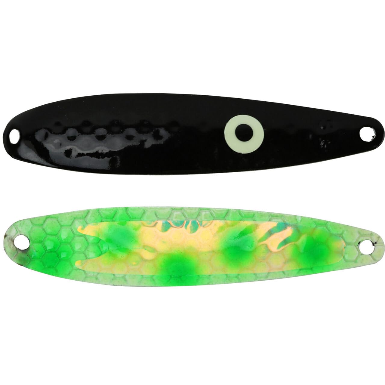 Dreamweaver Lures Super Slim Hellfire Double UV Glow Fishing Lures - Premium Bait for Bass, Walleye & Trout - Ideal for Night Fishing & Deep Water Angling