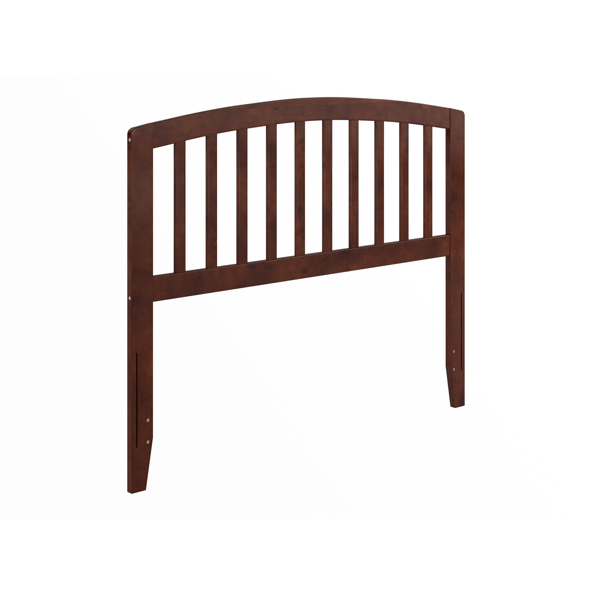 AFI Richmond Full Size Headboard with USB Charging Ports - Walnut Finish Bed Frame Headboard for Bedroom, Guest Room & Dorm Decor