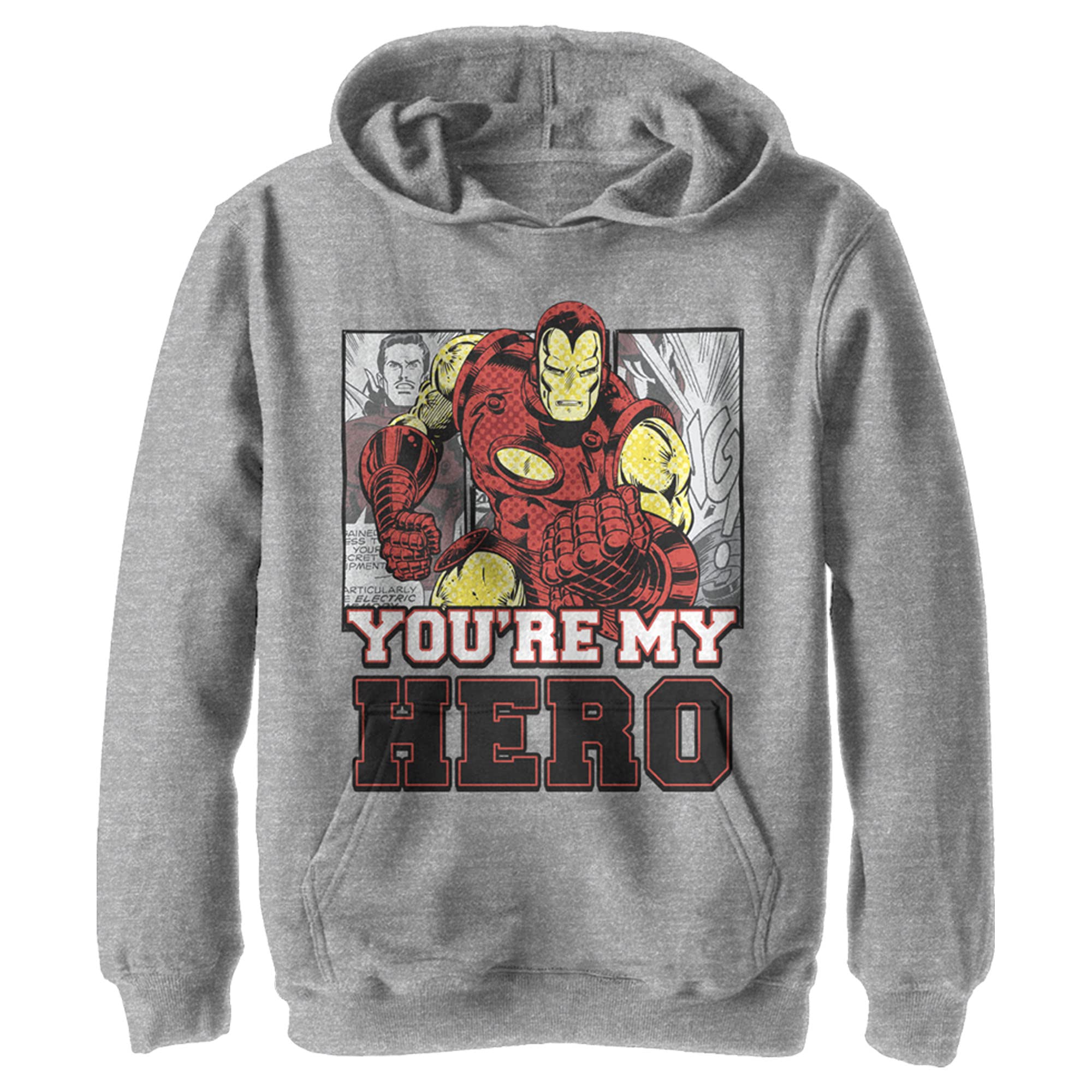 Marvel Kids' Iron Man Hoodie - Superhero Costume for Boys & Girls - Perfect for Halloween, Cosplay & Birthday Parties
