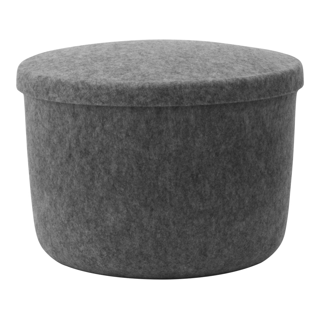 Hide Storage Pouf - Stylish Ottoman with Hidden Storage for Living Room, Bedroom & Dorm - Perfect for Extra Seating & Organizing Blankets, Toys & More