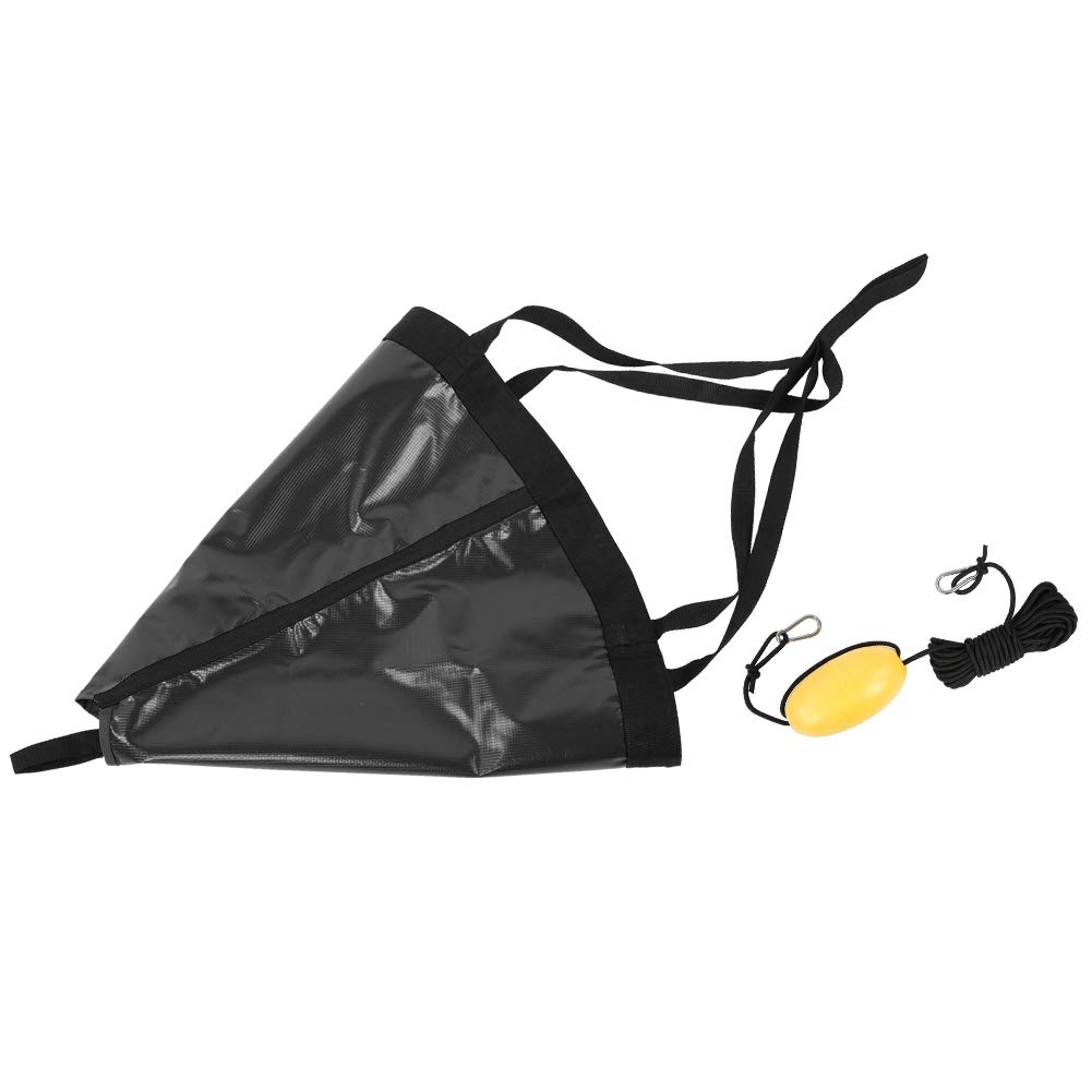 PVC Fishing Boat Anchor Float - Durable Black Kayak & Dinghy Anchor for Yachts, Boats, Kayaks | Perfect for Saltwater & Freshwater Fishing, Sailing & Water Sports