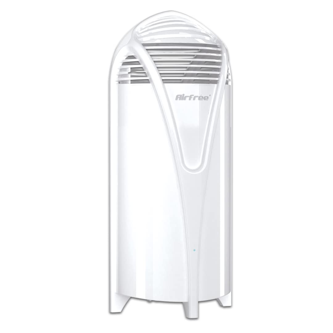 AirFree T800 Filterless Silent Air Purifier for Home - No Filter, Fan or Humidifier Needed - Covers 180 sq ft - White - Ozone Free - Perfect for Bedrooms, Offices & Small Living Spaces
