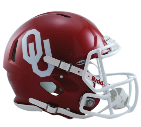 Authentic Oklahoma Revolution Speed Football Helmet - Lightweight & Durable for Youth & Adult Players - Perfect for Games, Training & Collectors
