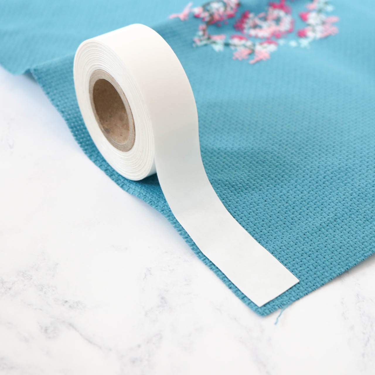 3/4 Inch Finishing Tape for Cross Stitch and Embroidery - Perfect for Securing Fabric Edges and Framing DIY Projects