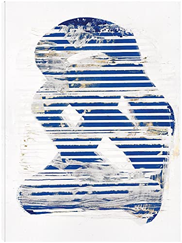 Blue Scrapes I