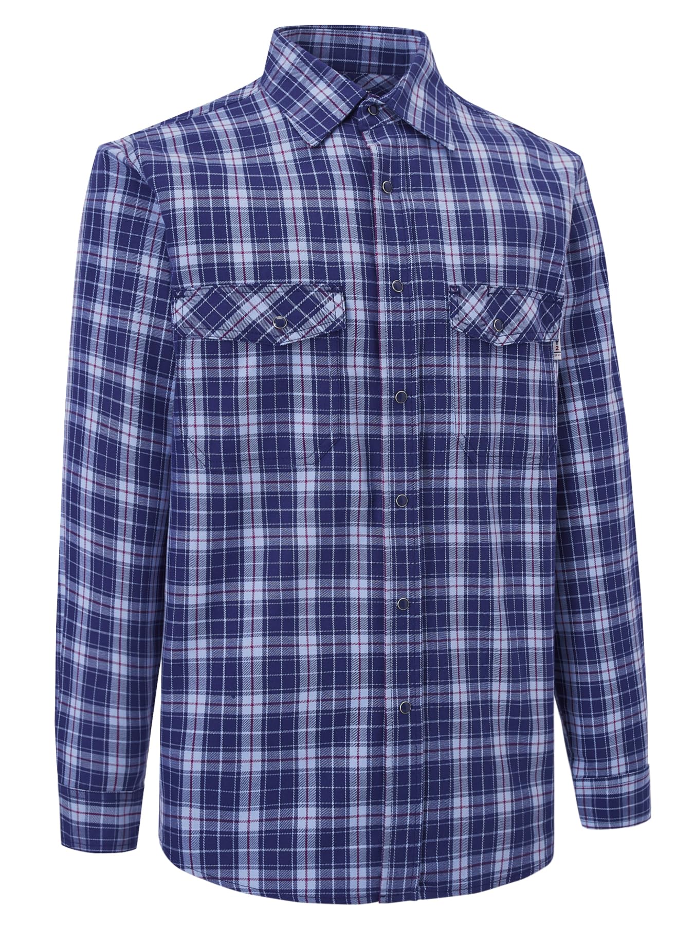 FR Flame Resistant Men's Welding Shirts - CAT/HRC2 Rated Button Down Work Shirts for Construction, Oilfield & Industrial Safety