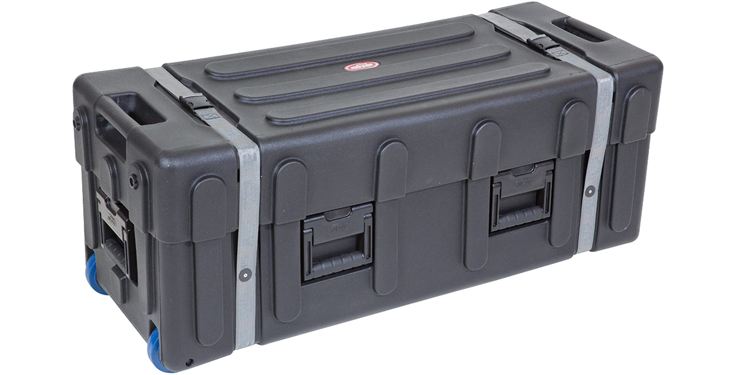 SKB-DH4216W Large Rolling Drum Hardware Case - Heavy-Duty Wheeled Drum Case for Musicians & Road Crew | Perfect for Touring, Gig Transport & Studio Storage