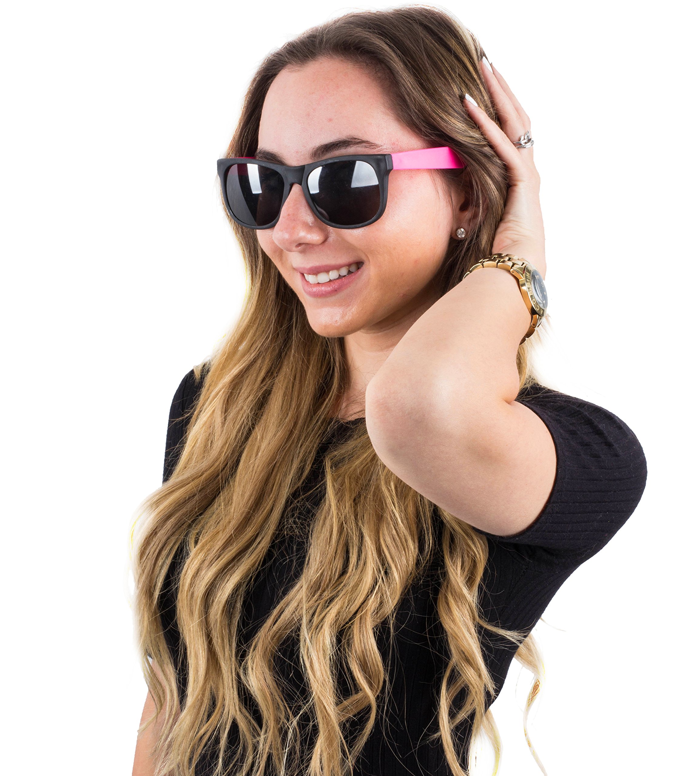 36 Pack Neon Sunglasses - Funny Party Hats Glasses for Pool, Beach & Birthday Parties - Bulk Novelty Sunglasses for Summer Events & Costume Accessories