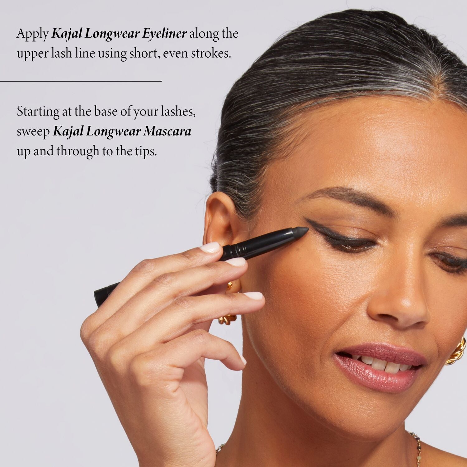 Bold Beauty Kajal Eyeliner Duo - Waterproof & Smudge-Proof Kohl Pencil for Long-Lasting Eye Makeup - Perfect for Everyday Wear, Parties & Special Occasions