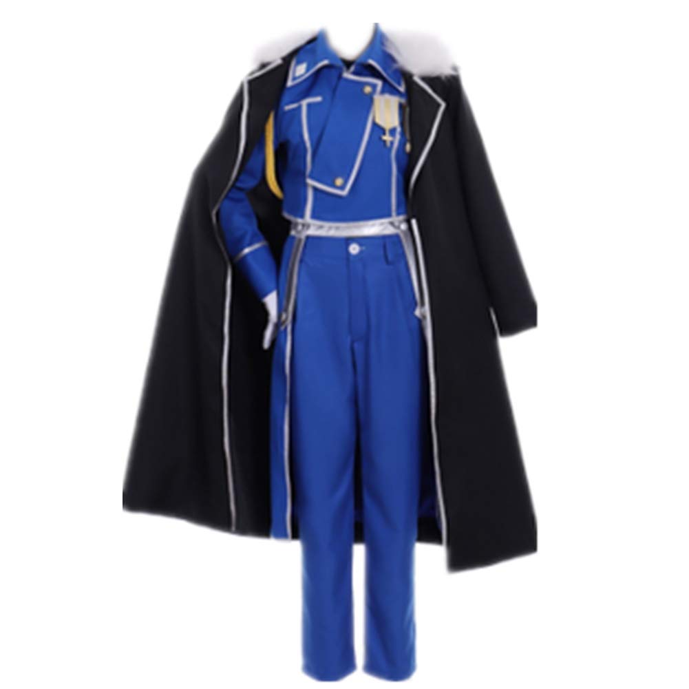 Fullmetal Alchemist Olivier Mira Armstrong Cosplay Costume - Complete Adult Outfit with Cloak for Anime Conventions & Halloween Parties
