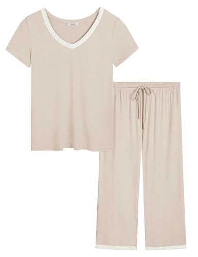 Cream (Capri Pants)