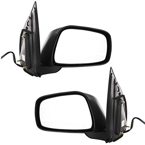 2005-2012 Nissan Pathfinder Rear View Mirror Set - Power Non-Heated Textured Black Pair for Enhanced Visibility & Safety | Perfect for Off-Roading, Daily Commuting & Night Driving