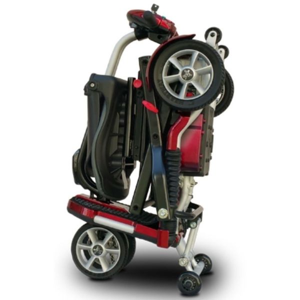EV Rider Transport Plus Folding Mobility Scooter - Lightweight Electric Scooter for Adults & Seniors - Compact Travel Scooter for Shopping, Airports & Outdoor Adventures