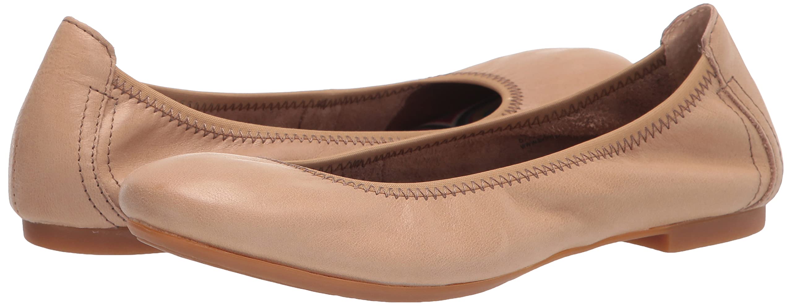 Journee Collection Women's Comfortable Ballet Flats - Lightweight Slip-On Shoes for Work, Travel & Everyday Wear