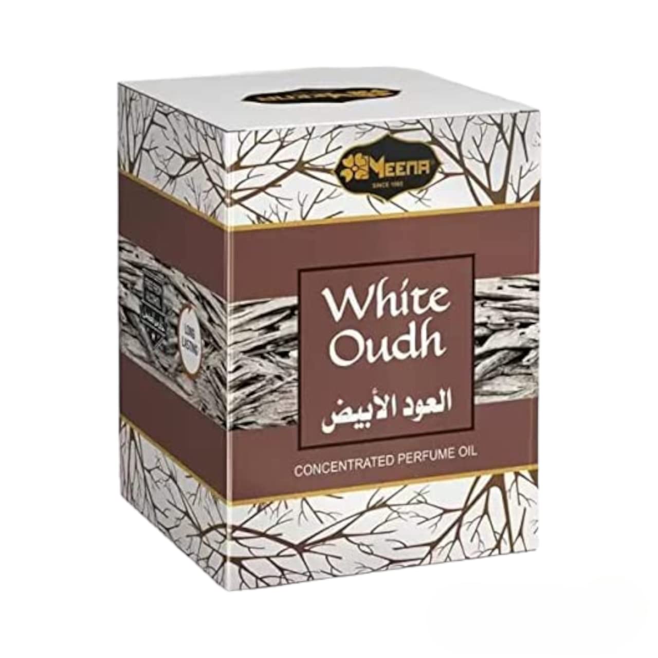Premium Meena Fragrances Concentrated Unisex Perfume Oil - 20ml White Oudh Attar for Men & Women | Long-Lasting Luxury Scent for Daily Wear, Special Occasions & Gift Giving