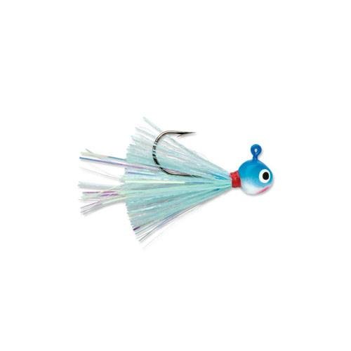 VMC Hot Skirt Glow Jig 1 - Premium Fishing Lure for Bass, Walleye & Trout - Glow-in-the-Dark Skirted Jig - Ideal for Night Fishing & Deep Water Angling