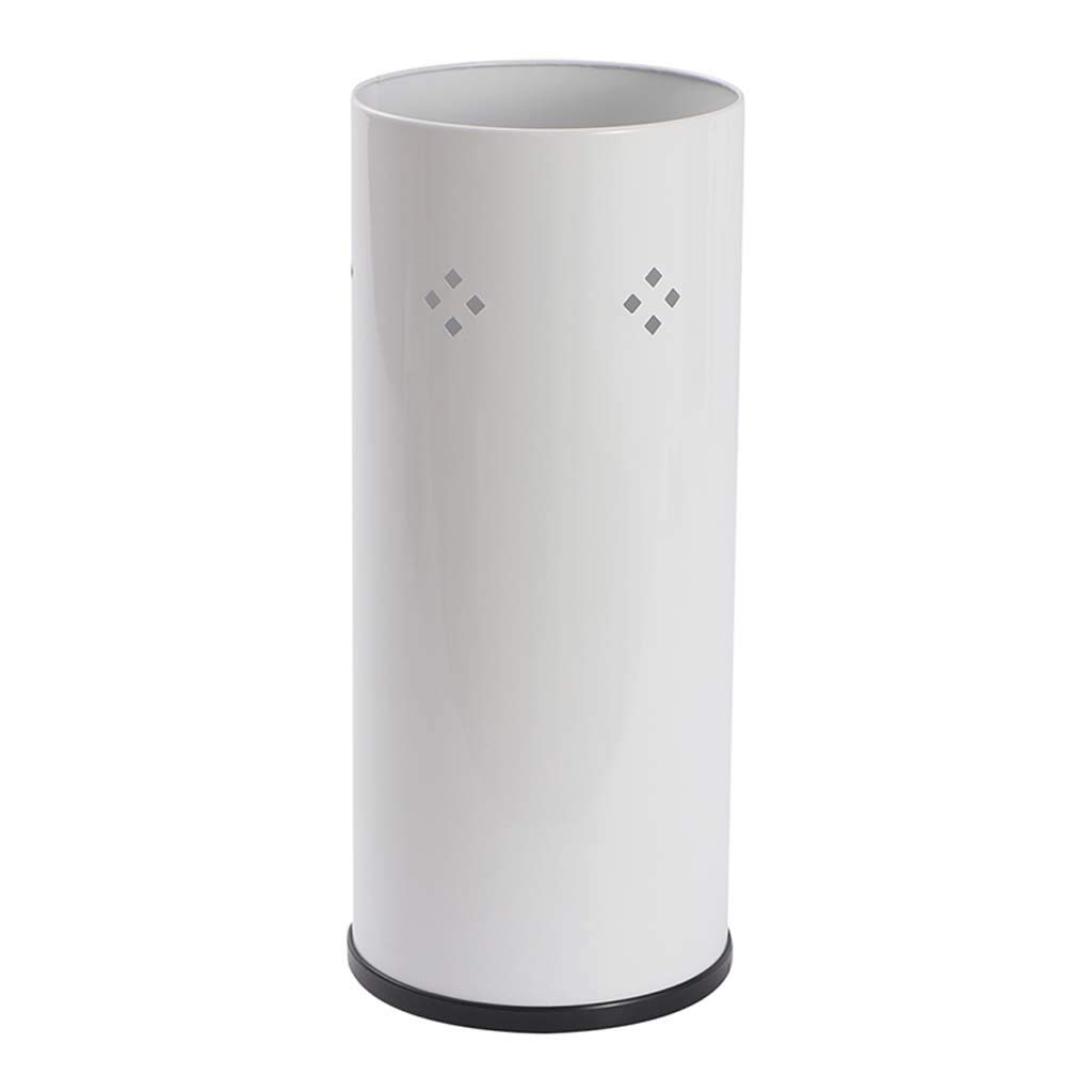 Iron Umbrella Stand - Round Waterproof Umbrella Holder for Home & Office | Indoor/Outdoor Umbrella Storage Rack with Moisture-Proof Base | Perfect for Entryway, Porch, Patio & Office Reception