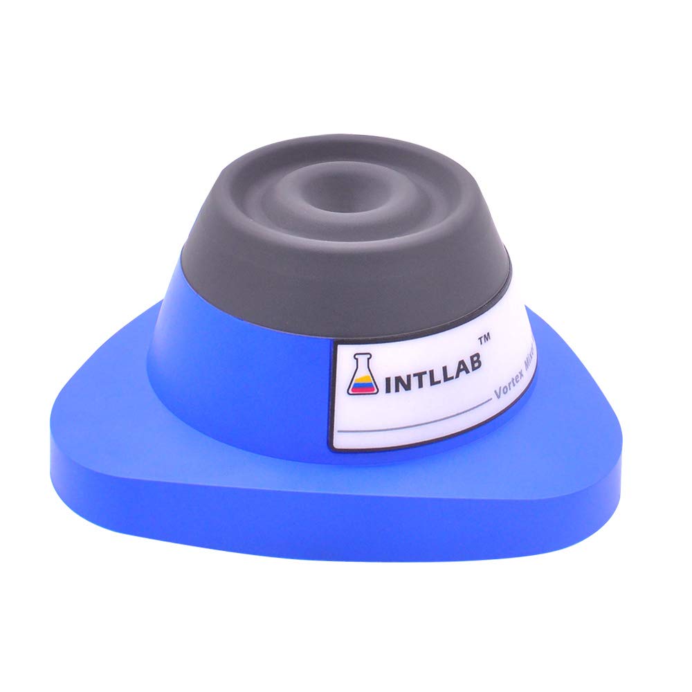 Lab Vortex Mixer with Touch Function - High Speed Vortexer for Gel Polish, Eyelash Adhesives & Acrylic Paints - Compatible with 15mL Test Tubes & Centrifuge Tubes - Perfect for Nail Salons, Beauty Labs & Scientific Research